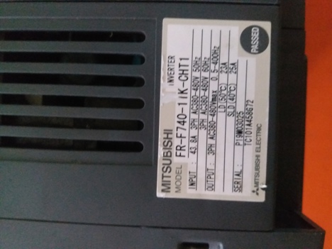 İş Makineleri, Diğer Elektrik Malzemeleri, Mıtsubıshı | [ Fr-F740-11K-Cht1 ] | Sürücü
