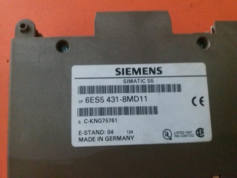 İş Makineleri, Diğer Elektrik Malzemeleri, Sıemens | [ 6Es5 431-8Md11 ] | Plc