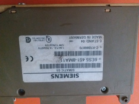 İş Makineleri, Diğer Elektrik Malzemeleri, Sıemens | [ 6Es5 451-8Ma11 ] | Plc