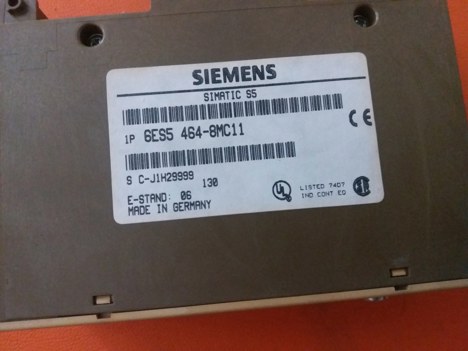 İş Makineleri, Diğer Elektrik Malzemeleri, Sıemens | [ 6Es5 464-8Mc11 ] | Plc