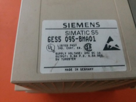 İş Makineleri, Diğer Elektrik Malzemeleri, Sıemens | [ 6Es5 095-8Ma01 ] | Plc