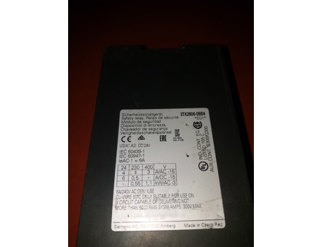 İş Makineleri, Diğer Elektrik Malzemeleri, Sıemens | [ 3Tk2806-0Bb4 ] | Plc