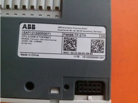 İş Makineleri, Diğer Elektrik Malzemeleri, Abb | [ Pm566-Tp-Eth ] | Plc