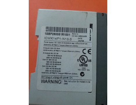 İş Makineleri, Diğer Elektrik Malzemeleri, Abb | [ Icmk14f1-N13,0 ] | 1Sbp260051r1001 Plc