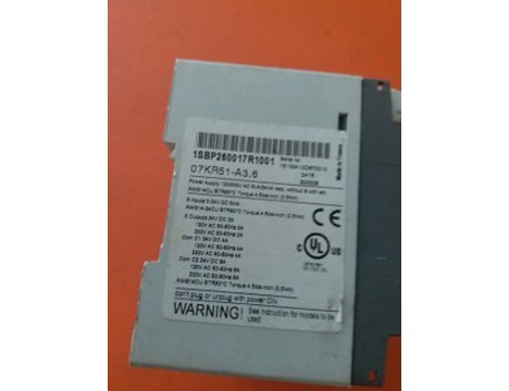 İş Makineleri, Diğer Elektrik Malzemeleri, Abb | [ 07Kr51-A3,6 ] | 1Sbp260017r1001 Plc