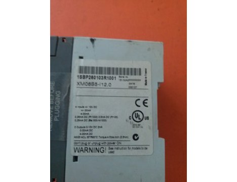 İş Makineleri, Diğer Elektrik Malzemeleri, Abb | [ Xm06b5-I12,0 ] | 1Sbp260103r1001 Plc