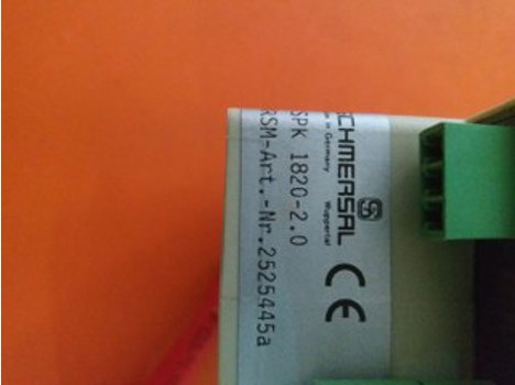 İş Makineleri, Diğer Elektrik Malzemeleri, Schmersal | [ Spk 1820-2.0 ] | Denetleyici Rsm-A