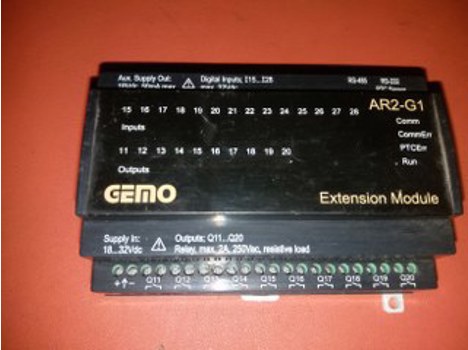 İş Makineleri, Diğer Elektrik Malzemeleri, Gemo | [ Ar2-G1-24Vdc-14D ] | Plc