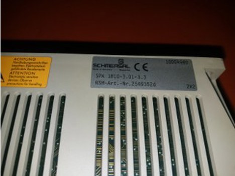 İş Makineleri, Diğer Elektrik Malzemeleri, Schmersal | [ Spk 1810-3.01-3.3 ] | Plc