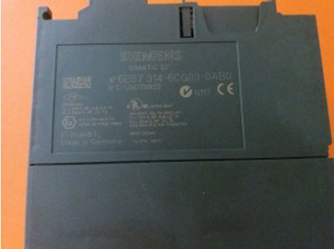 İş Makineleri, Diğer Elektrik Malzemeleri, Sıemens | [ 6Es7 314-6Cg03-0Ab0] | Plc
