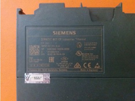 İş Makineleri, Diğer Elektrik Malzemeleri, Sıemens | [ 6Gk7343-1Ex30-0Xe0 ] | Plc