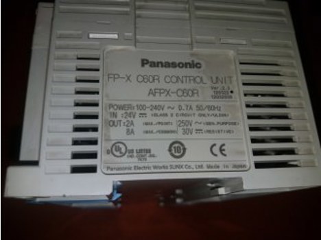 İş Makineleri, Diğer Elektrik Malzemeleri, Panasonic | [ Afpx-C60r ] | Plc Fp-X C60r Conrtol