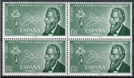 Koleksiyon, Pullar, İspanya 1967 Damgasız Uluslar Arası Barcelona Rady