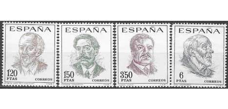 Koleksiyon, Pullar, İspanya 1967 Damgasız Yıldönümleri Serisi