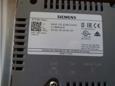 İş Makineleri, Elektrik Güç Kaynağı, Ups, Sıemens | [ 6Av2 123-2Db03-0Ax0 ] | Ekran