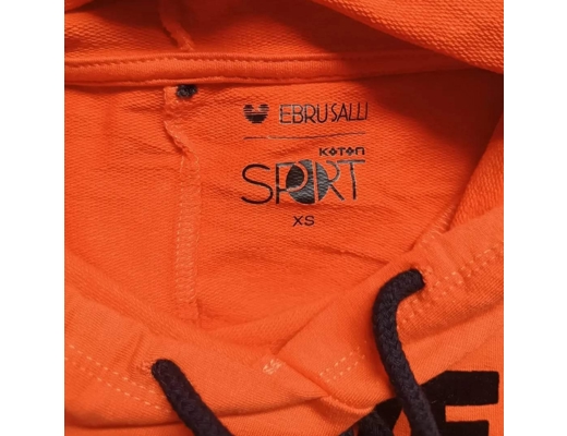 KOTON XS EBRU ŞALLI SWEATSHIRT Giyim Eşyası : EBRU SALLI KOTON SPORT SWEATSHİRT