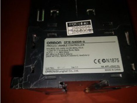 İş Makineleri, Elektrik Güç Kaynağı, Ups, Omron | [ Cp1e-N40dr-A ] | Plc