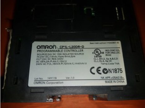 İş Makineleri, Elektrik Güç Kaynağı, Ups, Omron | [ Cp1l-L20dr-D ] | Plc