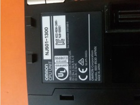 İş Makineleri, Elektrik Güç Kaynağı, Ups, Omron | [ Nj501-1300 ] | Cpu Unıt