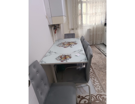 Mobilya, Mutfak Mobilyaları, Cam Masa, Mutfak Masasi