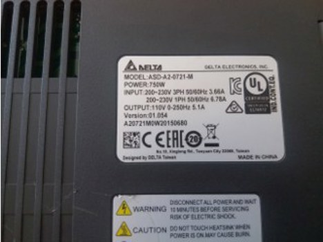 İş Makineleri, Elektrik Güç Kaynağı, Ups, Delta | [ Asd-A2-0721-M ] | Sürücü