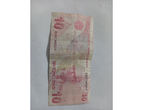 Koleksiyon, Paralar, Türkiye, Hatalı Basım 10 Tl