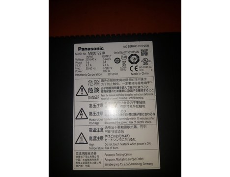 İş Makineleri, Elektrik Güç Kaynağı, Ups, Panasonic | [ Mbdjt2210 ] | Sürücü