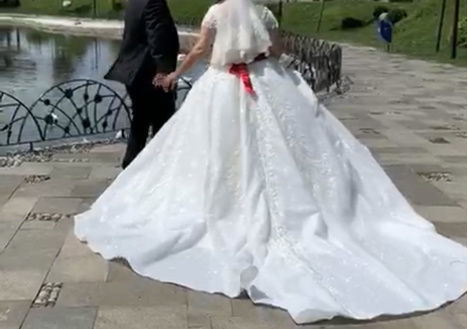 Giyim Eşyası, Gelinlik, Nişanlık, Yonca Moda Evi, 48, Gelinlik Temizlenmiş 1.Kez Kullanilmiştir