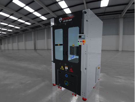 İş Makineleri, Cnc (Metal), Cnc Freze, Rodent - Cm 613-6M1 - Compacted Cnc Mill- X603 Y10
