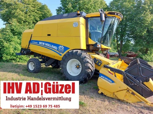 New Holland New Holland Tc 5.80 Biçer Döver New Holland, Avrupadan 2.el New Holland Tc 5.80 10 günde teslim