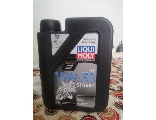 QULY MOLY Model uyumlu 15W50 4T Motor yağı 4T QULY MOLY, Germany Yarı sentetik motor yağı, Model uyumlu 15W50 4T