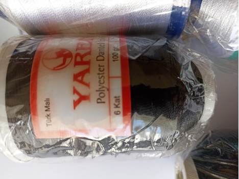 Hobi, Diğer Hobiler, Dantel ve Nakış İpliği 100 Gram 9 Adet