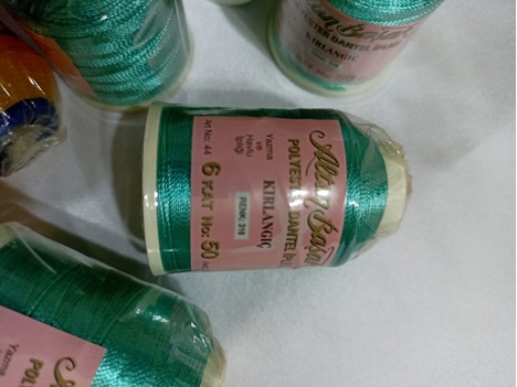 Hobi, Diğer Hobiler, 50 No Dantel ve Nakış İpliği 20 Gram