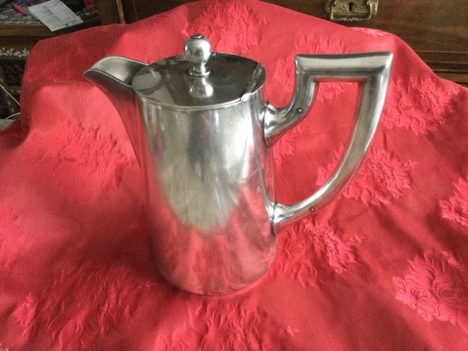 Ev, Bahçe Eşyaları : Alman Gümüşü Coffee Pot