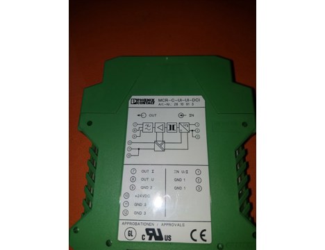 İş Makineleri, Elektrik Güç Kaynağı, Ups, Phoenıx | [ Mcr-C-Uı-Uı-Dcı ] | Sinyal Çevirici