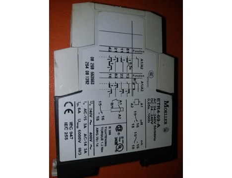İş Makineleri, Elektrik Güç Kaynağı, Ups, Moeller | [ Etr4-69-A ] | Zaman Rolesi