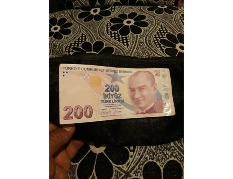 Koleksiyon, Paralar, Türkiye, Hatalı Basım 200 Tl