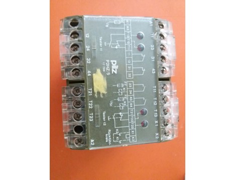 İş Makineleri, Elektrik Güç Kaynağı, Ups, Pilz | [ P2hz/5 24V=/2A/2R ] | Emniyet Rölesi