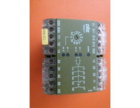 İş Makineleri, Elektrik Güç Kaynağı, Ups, Pilz | [ Pnoz V 30S 1Sz/1Ö ] | Emniyet Rölesi