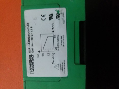 İş Makineleri, Elektrik Güç Kaynağı, Ups, Phoenıx Contact | [ Elr 1-24Dc/600Ac-20 ] | Kontak