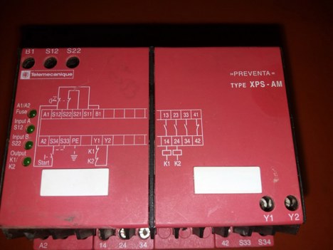 İş Makineleri, Elektrik Güç Kaynağı, Ups, Telemecanigue | [ Xps-Am ] | Acil Durdurma Modülü