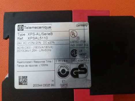 İş Makineleri, Elektrik Güç Kaynağı, Ups, Telemecanigue | [ Xps-Al/Serieb] | Emniyet Konta