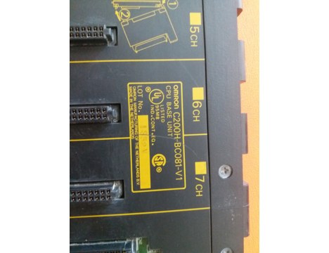 İş Makineleri, Elektrik Güç Kaynağı, Ups, Omron | [ C200h-Bc081-V1 ] | Plc Alt Bağlantı Blok