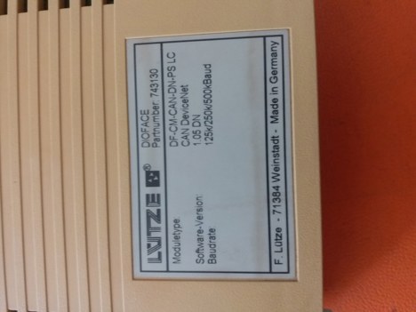 İş Makineleri, Elektrik Güç Kaynağı, Ups, Lutze | [ Df-Cm-Can-Dn-Ps Lc ] | Plc