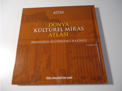 Dünya Kültürel Miras Atlası Atlas Dergisi Atlas Kitap, Dergi : Dünya Kültürel Miras Atlası Hasarsız Temiz