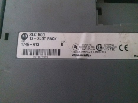 İş Makineleri, Elektrik Güç Kaynağı, Ups, Allen Bradley | [ 1746-A13 ] | 13 Slot Rack
