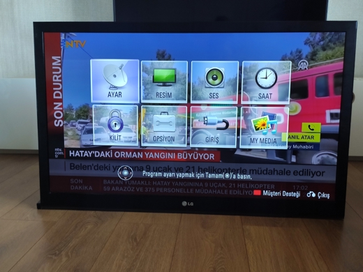 LG 42LV3550 Elektronik Eşya : LG 42LV 3550 full HD televizyon 