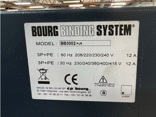 Bourg Bb 3002 Bourg Bb 3002 İş Makineleri : Bourg  3002 Pur system