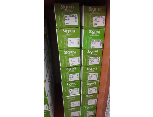 SIGMA 1X6 1X16 1X32 Amper Sıgorta Otomat İş Makineleri : Sıgma 1X6A 1X16A 1X32A 6ka Sıgortalar