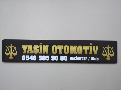 Diğerleri, Kategorisi Olmayan Her Şey, Oto Reklam, Fileksi Plakalık, Fileksi Uv Baskılı Oto Plakalık Levha Reklam